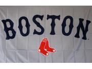 BOSTON RED SOX WITH WORDS 3X5 FLAG