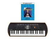Casio SA 76 44 Key Mini Keyboard Bundle Includes Bonus The Sound of Music Beginning Piano Solo Songbook