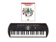 Casio SA 76 44 Key Mini Keyboard Bundle Includes Bonus A Charlie Brown Christmas Beginning Piano Solo Songbook