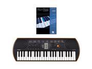 Casio SA 76 44 Key Mini Keyboard Bundle Includes Bonus Praise Worship Favorites Beginning Piano Solo Songbook