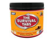 Survival Tabs 7 day food Supply Survival Bugout Emergency Food Replacement Chocolate Flavor 90 tabs