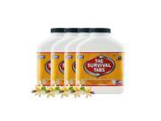 Survival Tabs 60 Day Food Supply Vanilla Malt Gluten Free and Non GMO