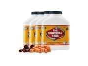 Survival Tabs 60 Day Food Supply Chocolate and Butterscotch Flavor Gluten Free and Non GMO