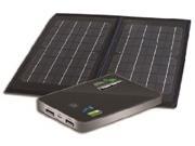 Nature Power 55086 Power Bank 5.0 Lithium Charger w 6 Watt Solar Panel