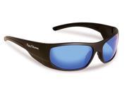 Flying Fisherman Action Angler 7738BS Cape Black Smoke Blue Mirror Sunglasses