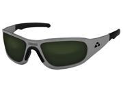 Liquid Eyewear Titan GUN METAL TANZANITE Lens Hingeless Aluminum Sunglasses