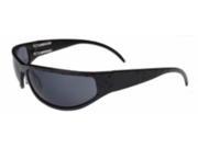 Outlaw Eyewear Felon Diamond Plate BLACK GRAY Lens Aluminum Motorcycle Sunglasses