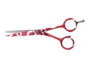 Tondeo 8062 E Line Atelier Offset 5.5 Red Circle Hair Shears Scissors