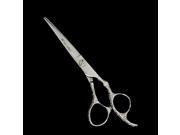 Kashi CB 541D Japanese Cobalt Engraved Handle 6 Hair Cutting Scissors Shears