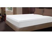 Comfort Revolution 3 3 lb Premium High Density Memory Foam Bed Topper Queen