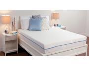 Sealy 8 3 lb Density Premium Memory Foam Bed Mattress w Removable Cover Queen