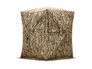 Barronett Blinds Big Mike 2 Person Bow Hunting Blind w Bloodtrail Blades Camo