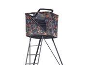 Rivers Edge RE741 1 Person 14 Perimeter Pod Hunting Ladder Stand w Curtain