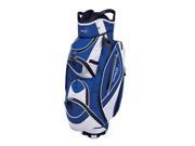 Spin It Golf Easy Play BLUE Lightweight 10 Pocket Club Bag w Putter Tube