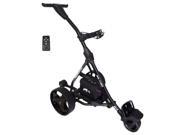Spin It Golf Easy Trek BLACK Electric Remote Controlled Bag Cart Caddy Trolly