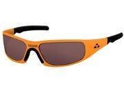 Liquid Eyewear Gasket ORANGE ROSE HI DEF POLARIZED Lens Hingeless Aluminum Sunglasses