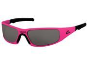 Liquid Eyewear Gasket PINK SMOKE Lens Hingeless Aluminum Sunglasses