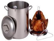 King Kooker SS30PKS Heavy Duty Stainless Steel Turkey Pot w Lid 30 Quart