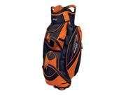 Spin It Golf Easy Play ORANGE Lightweight 10 Pocket Club Bag w Putter Tube