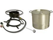 King Kooker 5002 Coastal Boiling Outdoor Propane Cooker w 42 Quart Pot