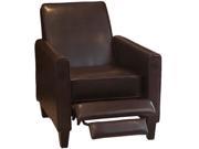 Christopher Knight Home Leather Recliner Club Chair Brown