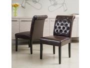 Christopher Knight Home Palermo Tufted Dining Chairs Set of 2