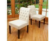Christopher Knight Home Christopher Knight Home Ivory Fabric Dining Chairs Set of 2