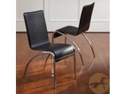 Christopher Knight Home Kensington Black Modern Chairs Set of 2