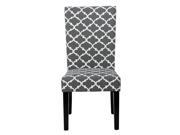 Christopher Knight Home Aurora Fabric Geometric Print Dining Chair Set of 2