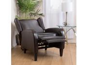 Christopher Knight Home Carter Wing Back Bonded Leather Recliner Chair