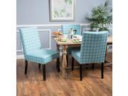 Christopher Knight Home Catania Fabric Dining Chair Set of 2