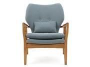 Christopher Knight Home Haddie Blue Fabric Club Chair