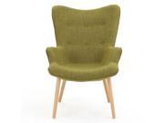 Christopher Knight Home Fayola Green Fabric Accent Chair