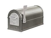 Salsbury 4855E PWS Eagle Rural Mailbox in Pewter Silver Eagle