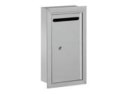 Salsbury 2265AP Letter Box Includes Commercial Lock Slim Recessed Mounted Aluminum Private Access