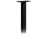 Salsbury 4895BLK Standard Mailbox Post In Ground Mounted Black