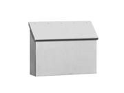 Salsbury 4510 Stainless Steel Mailbox Standard Horizontal Style