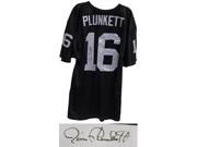 Jim Plunkett Signed Black Wilson Jersey