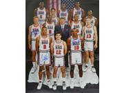 1992 Team USA Signed Olympic Men s Basketball Dream Team 16x20 Photo w 7 Signatures