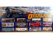 Bachmann HO Scale Train Set Analog Overland Limited 00614