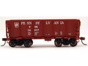 Bachmann HO Scale Train Ore Car Pennsylvania 14517 Tuscan Red 18605