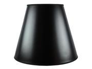 Black Gold Lined Parchment Empire Lamp Shade 10x18x15