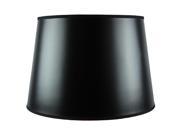Black Gold Lined Floor Parchment Empire Lamp Shade 13x16x11