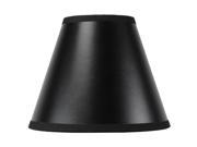 Black Gold Lined Chandelier Parchment Empire Lamp Shade 3x6x5