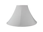 Premium Light Oatmeal Linen Fabric Coolie Bell Lamp Shade 8x22x14