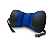 FH 1005 FH Group Portable Lumbar Seat Cushion back support with Strap Blue Black