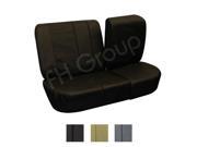 Deluxe Leatherette Bench Seat Covers black 010