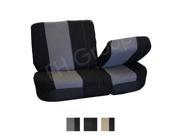 Fabric 40 60 60 40 50 50 40 20 40 Split Bench Cover Gray Black