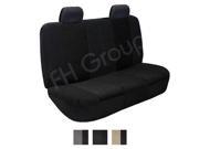 Fabric 40 60 60 40 50 50 40 20 40 Split Bench Cover w. 2 Headrests Black