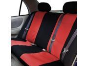 Rear Split Bench Cover for Split Bench car Auto Car Sedan SUV Truck Red